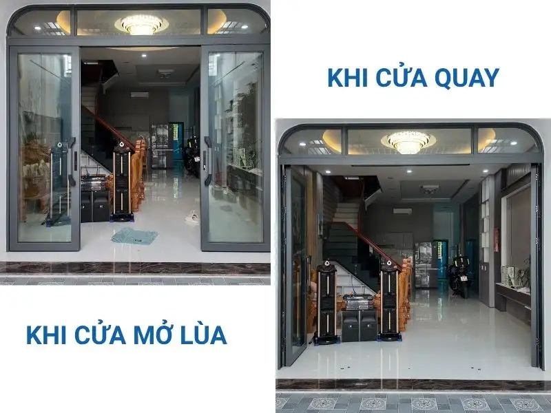 Cửa Trượt Quay Là Gì? Ưu Nhược Điểm, Báo Giá mới nhất năm 2026 co che thong minh cua truot quay eurosmart