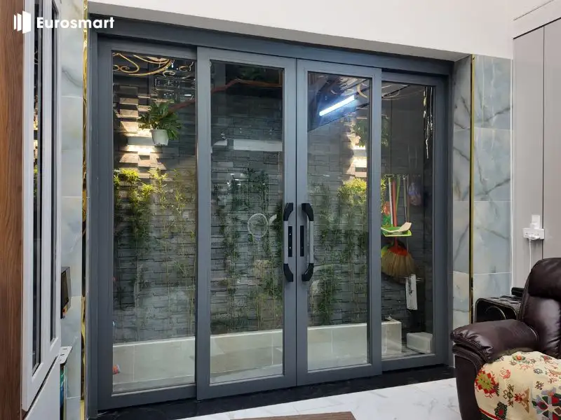 CỬA TRƯỢT QUAY - BÌNH TÂN, TPHCM cua truot quay binh tan 4